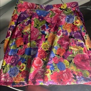 Floral skirt